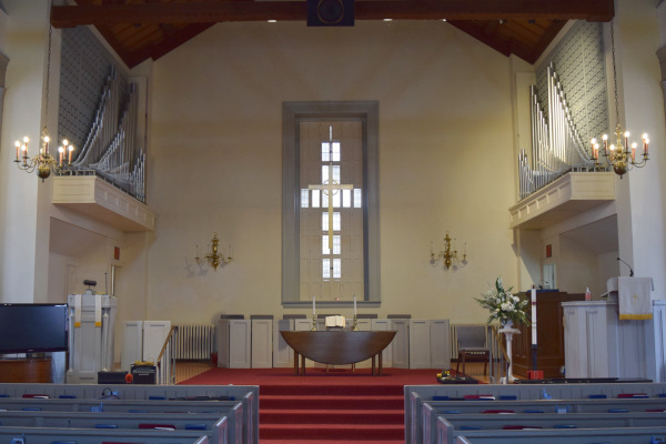 First Presbyterian Church, East Aurora, NY after work